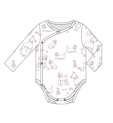 Marcela Cute Dog Bodysuit Pant Set