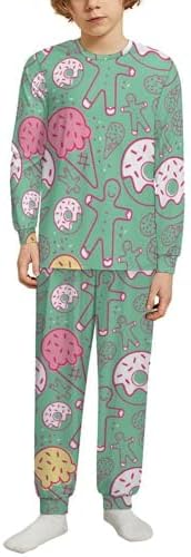Meiko Christmas Kids Set - gingerbread boys and girls - Long Sleeve Shirts and Pants