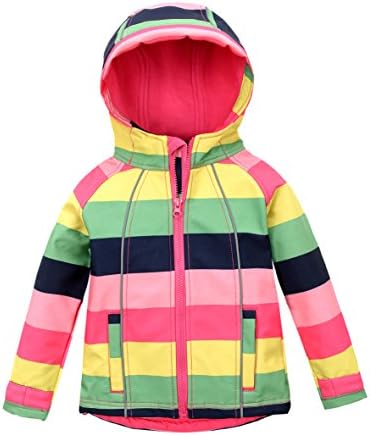 M2C Girls Windbreaker Jacket with Fleece Lining 1
