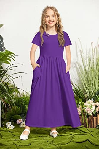 High-Quality Girls Maxi Dress with Versatile Features