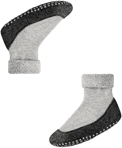 FALKE Kids Merino Wool Slippers - Cozy and Grip-Reducing