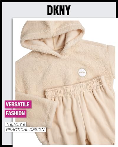 DKNY Kids Cozy Sherpa Jogger Set - Perfect for New York Life