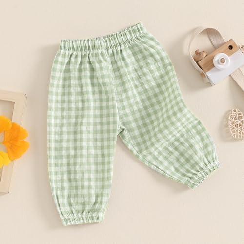 Kutterild Checked Out Cute and Trendy Baby Puzzle Pants