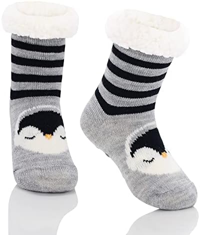 Zando Kids Fuzzy Socks Perfect for Kids