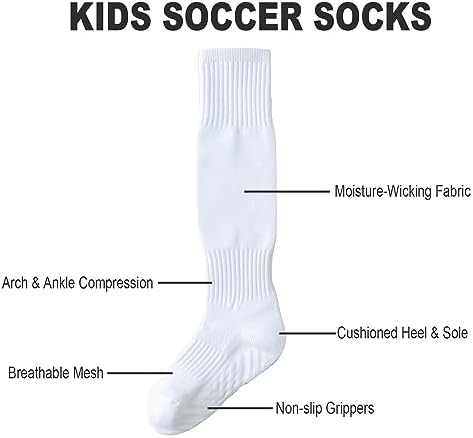 EPEIUS Kids Soccer Socks