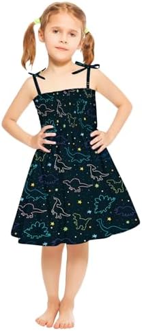 Toddler Girl Polka Dot Print Dress Spaghetti Straps