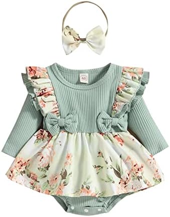 Newborn Baby Girl Romper Dress Cute and Charming