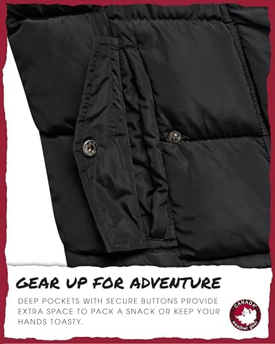 Warm Snug Girls Winter Parka - Canada Weather Gear
