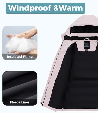 Wantdo Girls Insulated Winter Parka