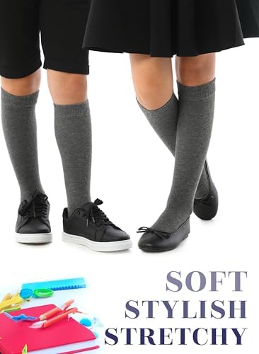Premium Cotton Knee High Socks for Kids