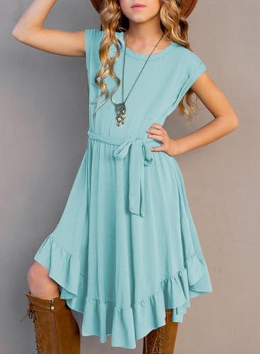 Blibean Tween Girl Boho Swing Dress