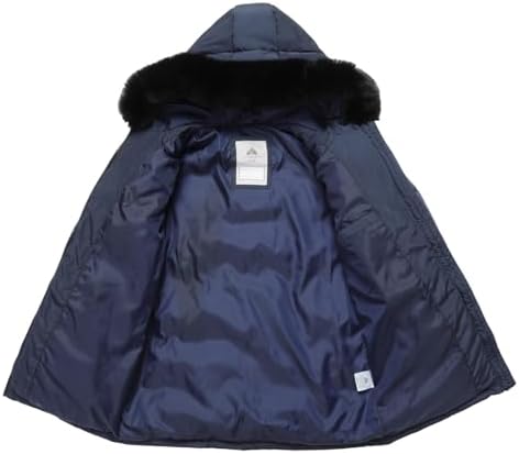 Girls winter long coat parka Waterproof girls winter coat kids jacket