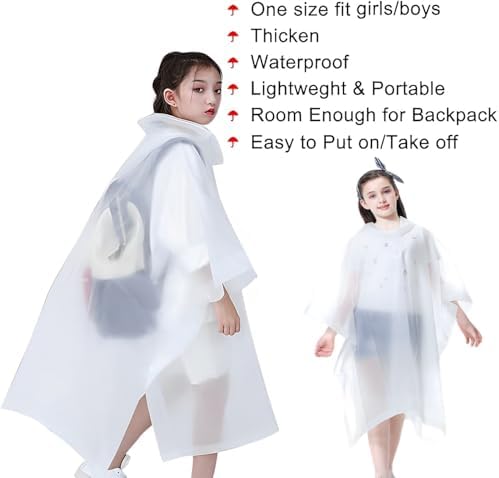 Quick-Dry Leak-Proof Rain Jackets for Kids