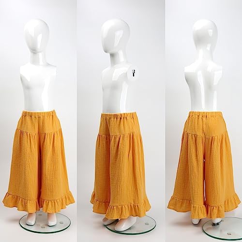 HOOLCHEAN Baby Gauze wide leg pants