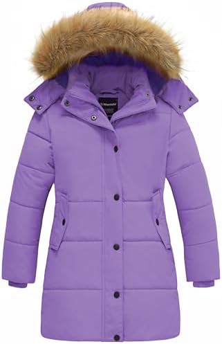 Wantdo Girls Winter Fleece Jacket