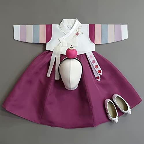 Modern Korean Baby Girl Hanbok Dress 10-15 yrs