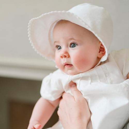 Hope Henry Layette Baby Girl Woven Short Sleeve Dress