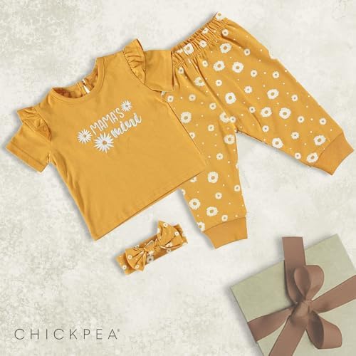 Chick Pea Baby Girl Clothes Newborn Jogger Layette Set Jive