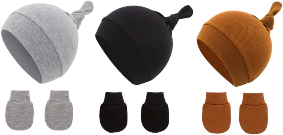 Soft Adorable Unisex Baby Knot Hat Cap