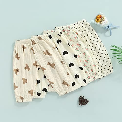 Floral Print Harem Pants for Baby Boy Girl Summer Wear