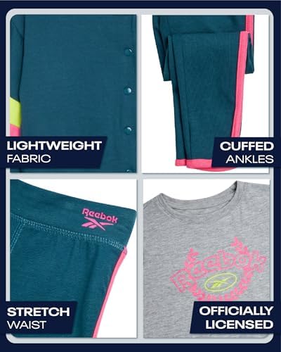 Reebok Girls Activewear Set - 3-Piece Modification