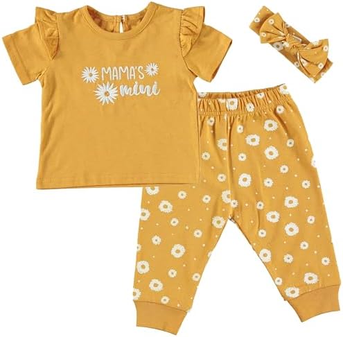 Chick Pea Baby Girl Clothes Newborn Jogger Layette Set Jive