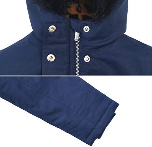 RokkaRolla Girls Water-Resistant Winter Coat with Hooded Fur