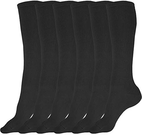 juDanzy 3-Pair Knee High Socks for Kids Adults