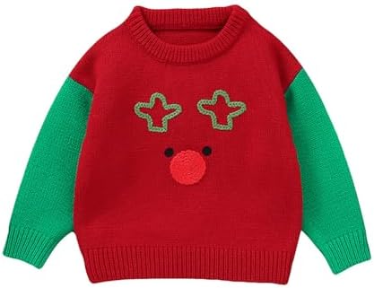 Warm Cozy Christmas Sweater for Babies