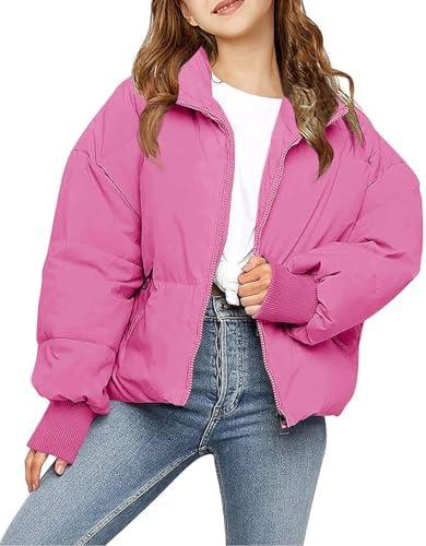 RRHSS Girls Winter Puffer Jacket - Soft Windproof
