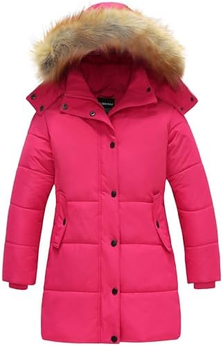 Warm Waterproof Winter Jacket for Girls