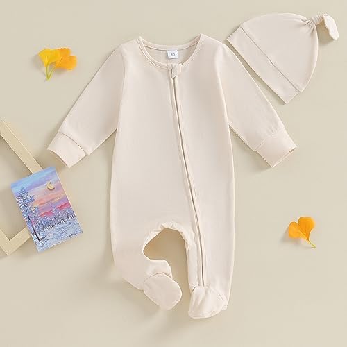 KMBANGI Newborn Romper Durable Cozy for Boys Girls