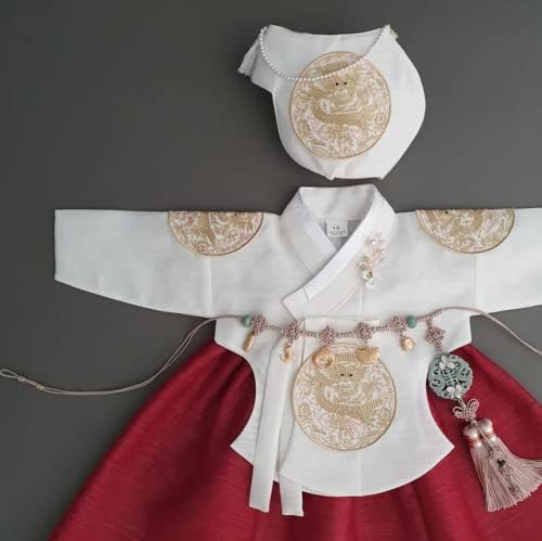Korean Baby Traditional Dress for 100 Day Celebration
