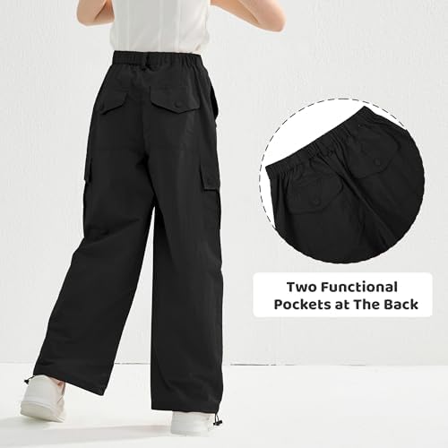 Y2K Parachute Jogger Pants for Girls