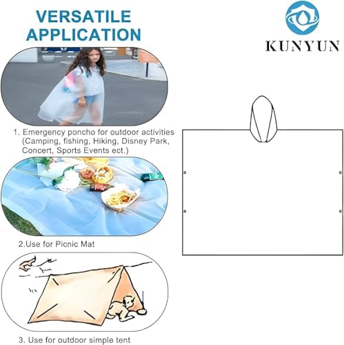 Quick-Dry Leak-Proof Rain Jackets for Kids