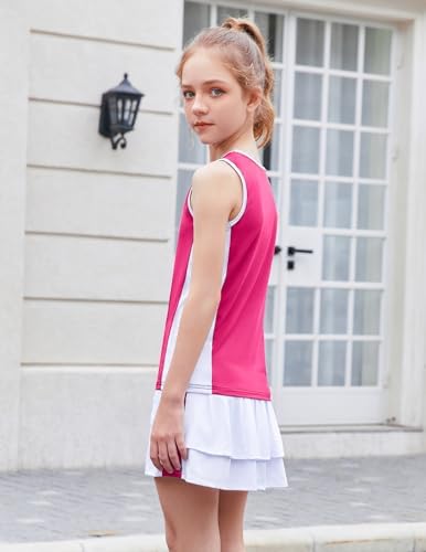 Zacloure Girls Tennis Golf Outfit - Smooth breathable outfit for sport
