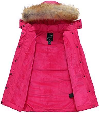Warm Waterproof Winter Jacket for Girls