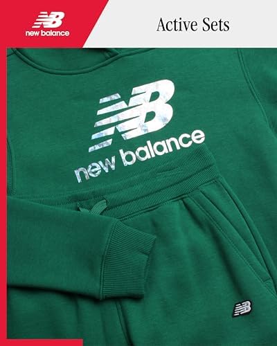 New Balance Girls Jogger Set 2-Piece Multi Use Outfit