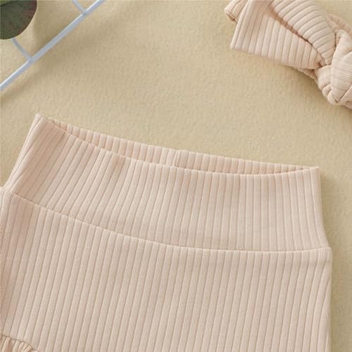 Cute Ruffle Bloomer Shorts Set for Baby Girls