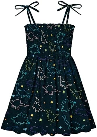 Toddler Girl Polka Dot Print Dress Spaghetti Straps