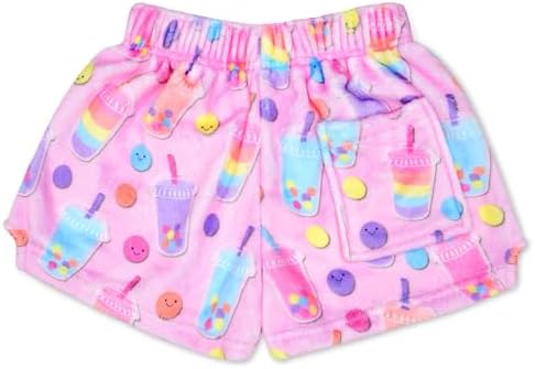 Big Girls Silky Soft Plush Fleece Shorts