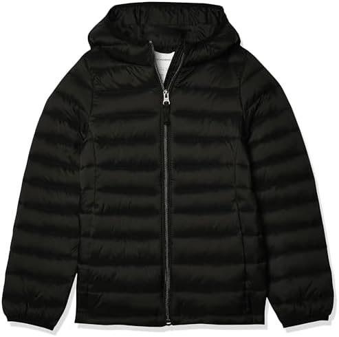 Amazon Essentials Lightweight Water-Resistant Puffer Jacket for Girls and Toddlers