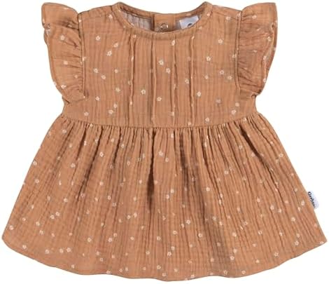 Gerber Baby Girls Playwear Set - Dress and Diaper Cover