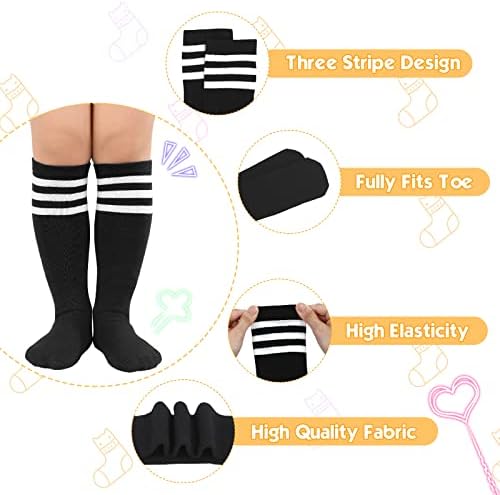 American Trends Kids Knee High Striped Sports Socks
