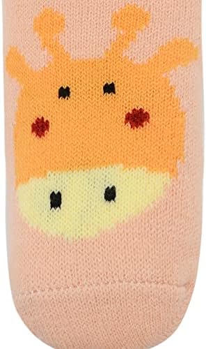 American Trends Fuzzy Winter Socks for Girls Non-Skid Thick