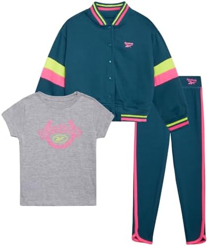 Reebok Girls Activewear Set - 3-Piece Modification