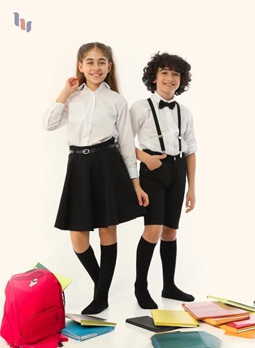 Premium Cotton Knee High Socks for Kids