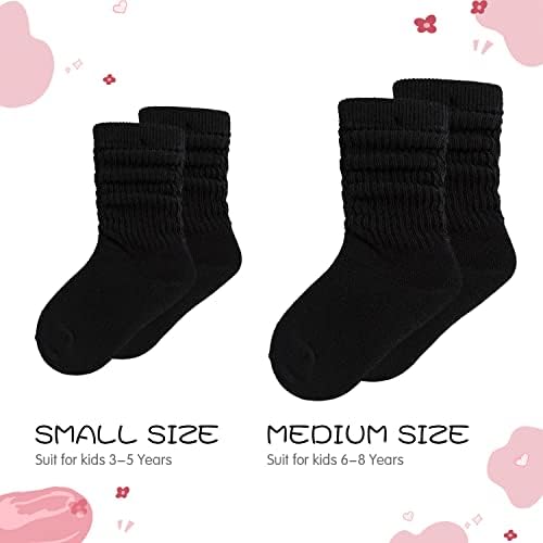 Doovid Toddler Slouch Socks Stretchy and Soft Cotton Perfect for Kids