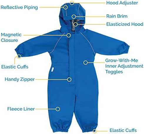 Jan Jul Waterproof Fleece-Lined Snowsuit for Kids