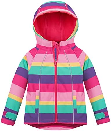 Hiheart Girls Fleece Softshell Jacket